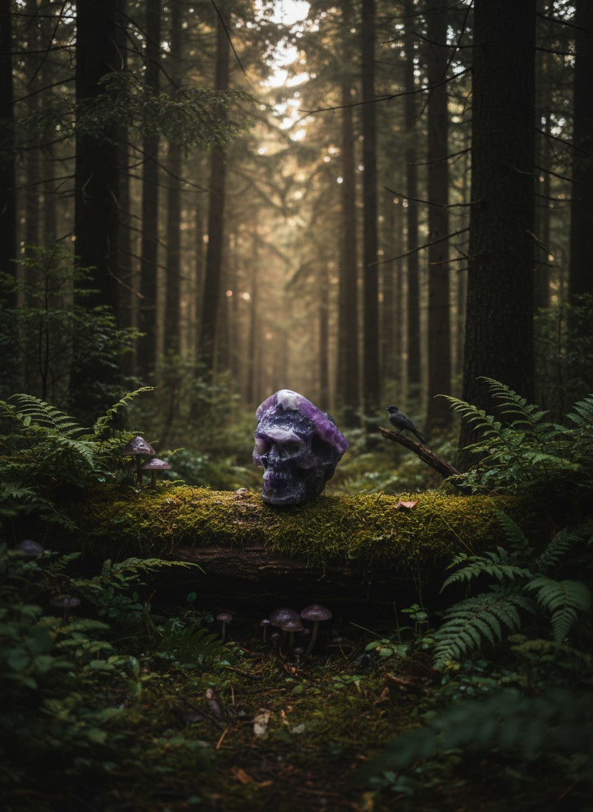 Dream Amethyst Skull