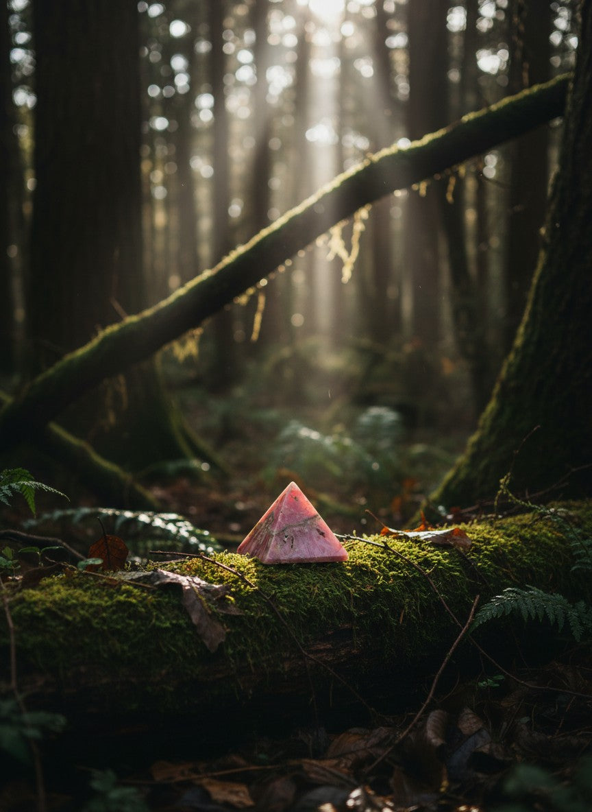 Rhodochrosite Pyramid