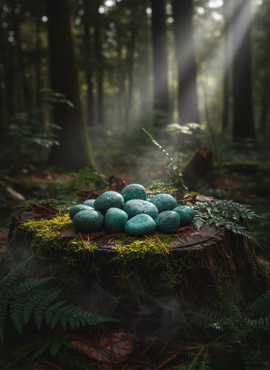 Chrysocolla Tumbled Stones (Medium)