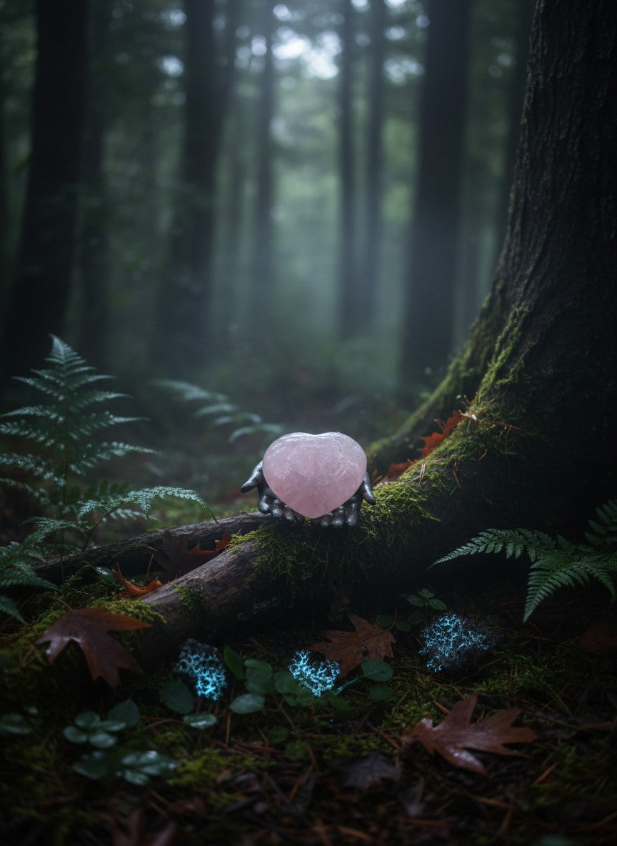 High-Quality Rose Quartz Heart