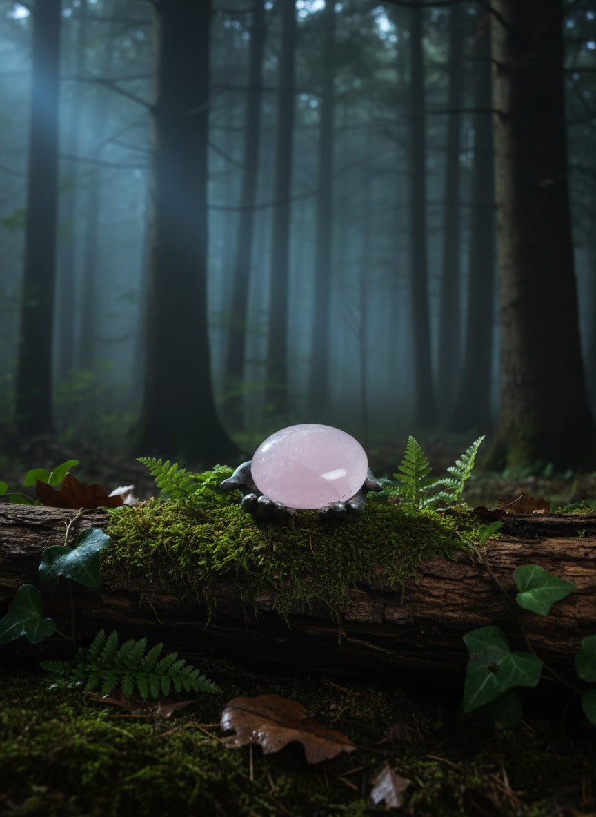 Rose Quartz Palm Stones