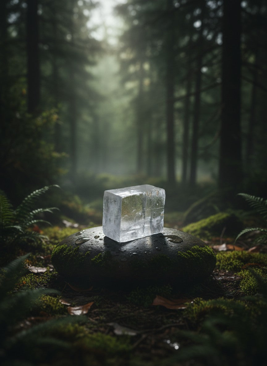 Optical Calcite cubes