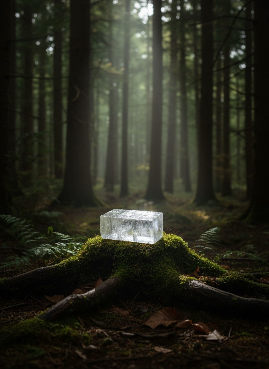 Optical Calcite cubes