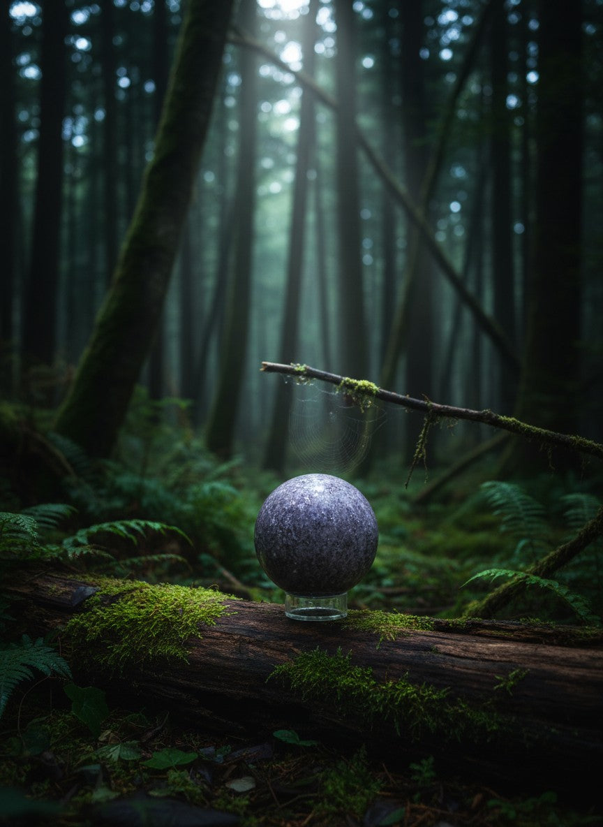 Lepidolite Sphere