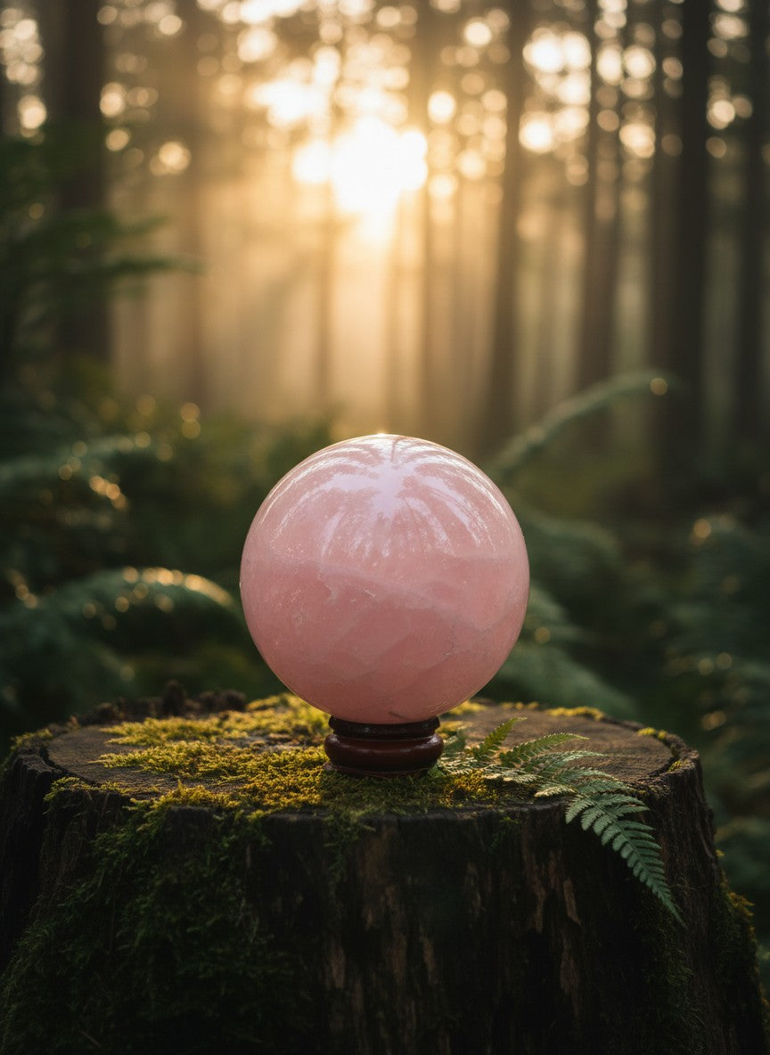 Rose Quartz Sphere