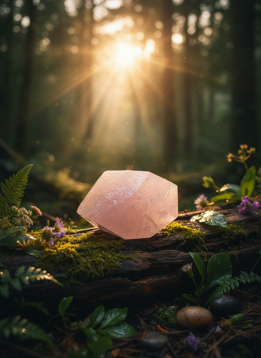 Rose Quartz Polished Freeform