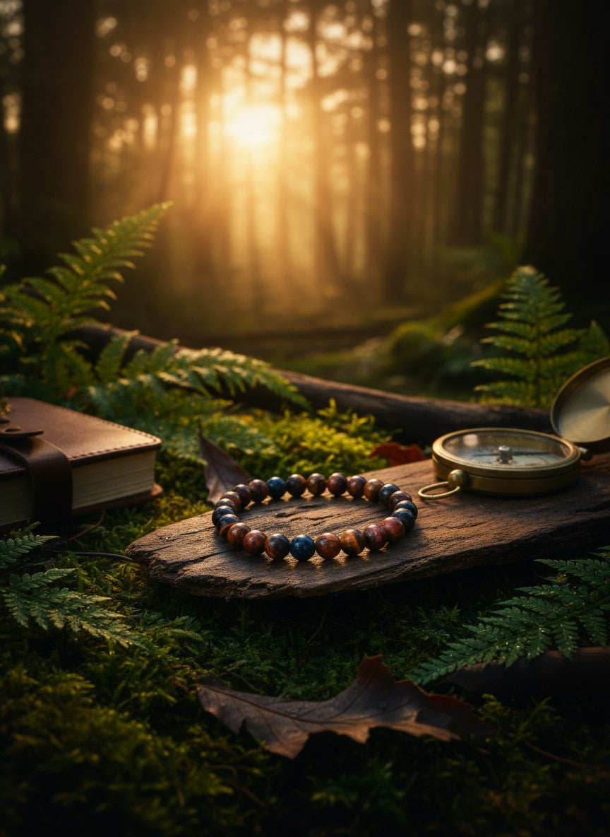 Pietersite Bead Bracelet – 8mm