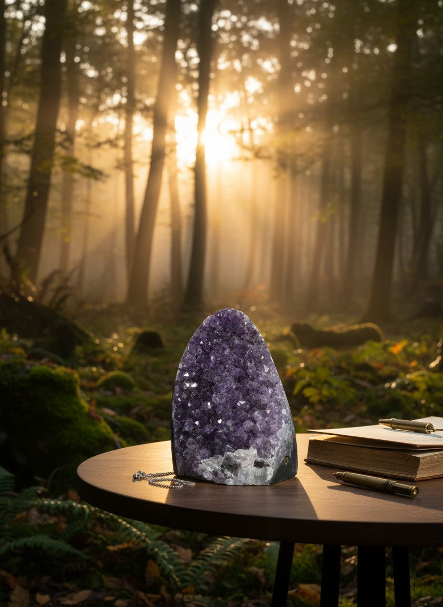 Standing Amethyst
