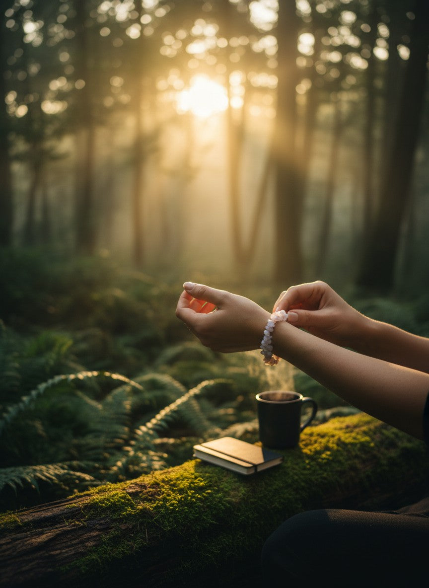 Kunzite Chip Bracelet
