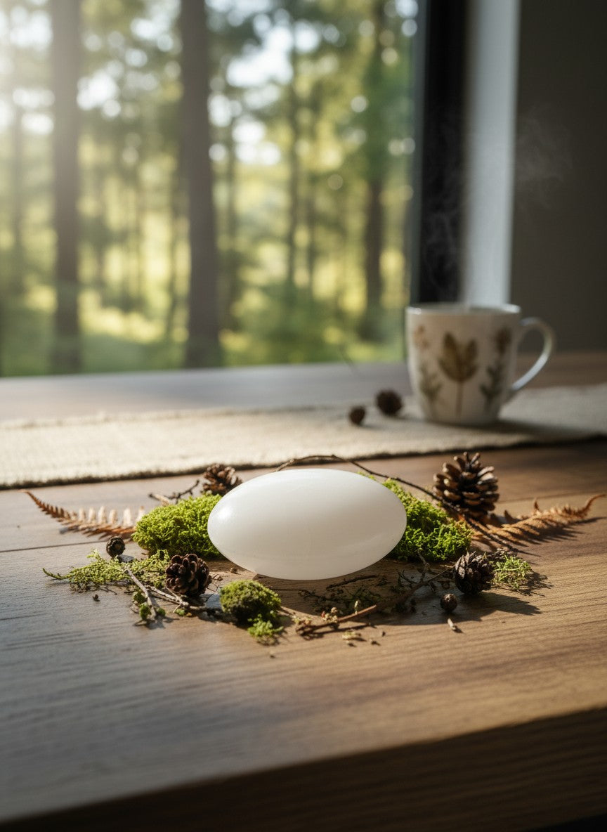 Mangano Calcite Palm Stone