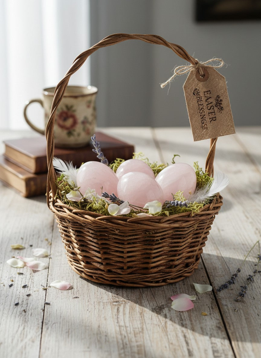 Rose Quartz Egg