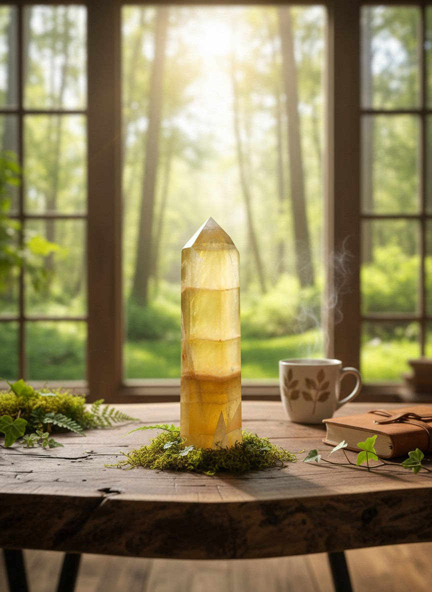 Yellow Fluorite Generator (Hospital Crystal)