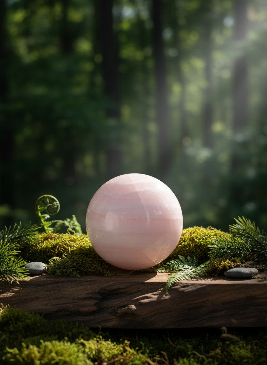 Mangano Calcite Sphere