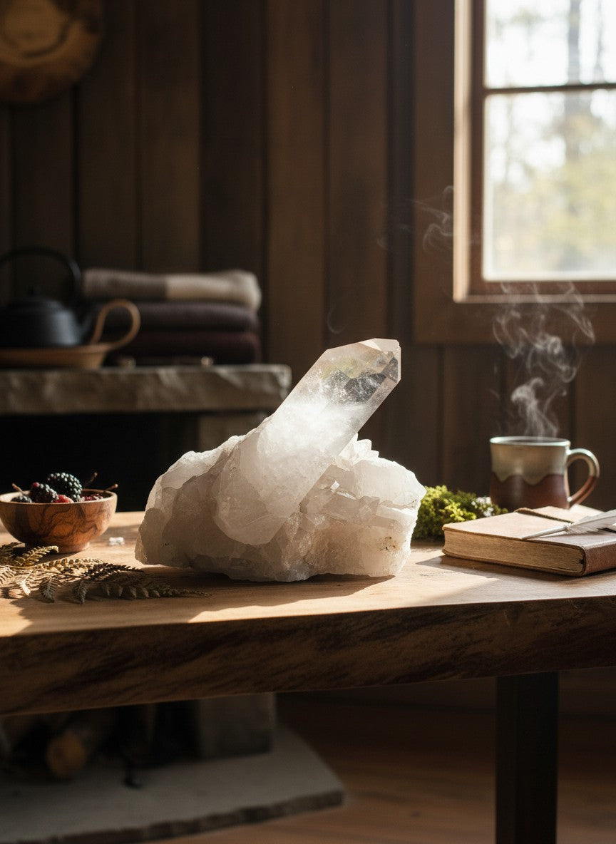 Quartz Cluster Hospital Crystal