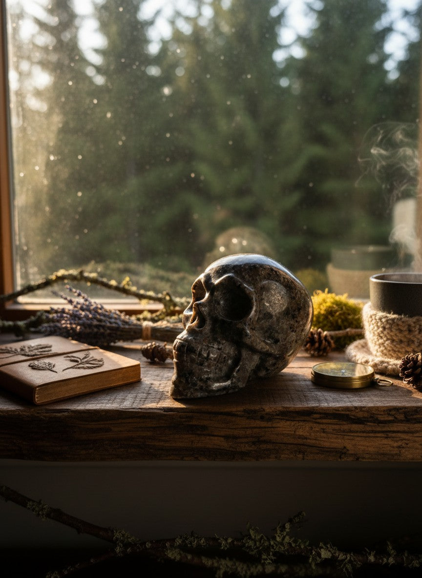Yooperlite UV Skull