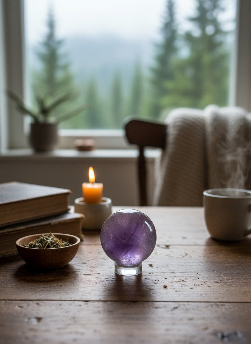 Amethyst Sphere