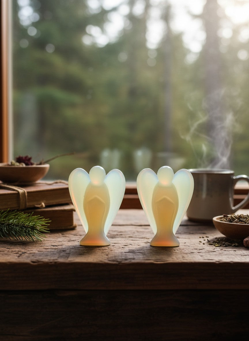 Opalite Angel (Man Made)
