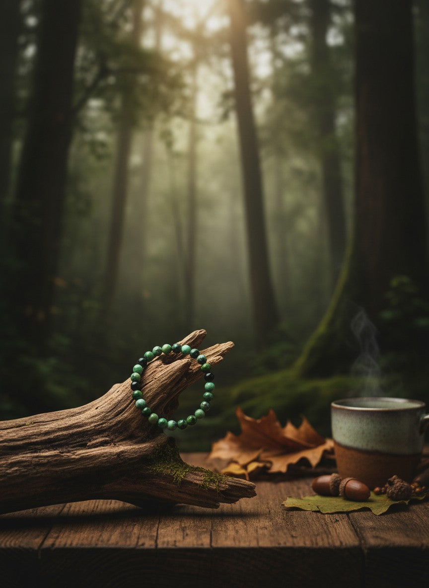Variscite Bead Bracelet