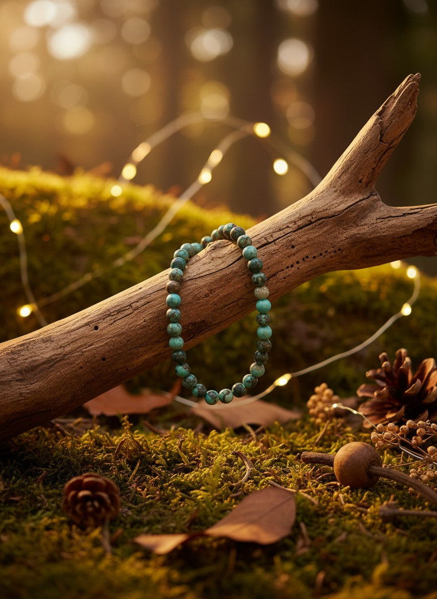 Turquoise Bead Bracelet