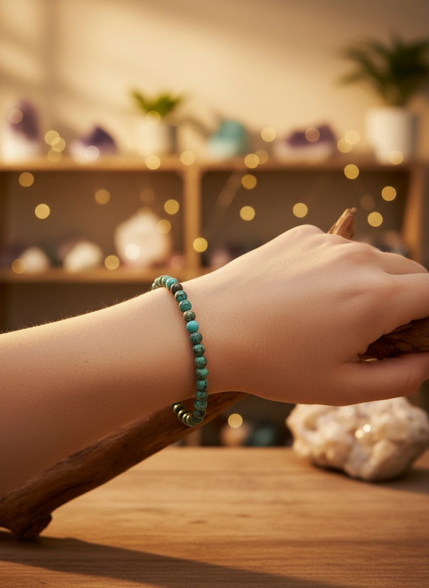 Turquoise Bead Bracelet