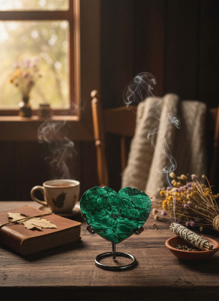 Malachite Heart