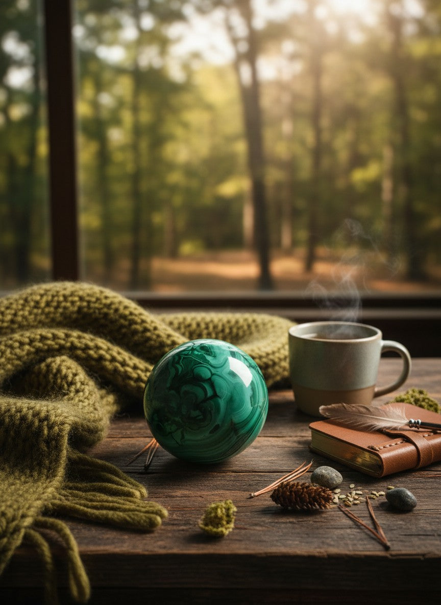 Malachite Sphere
