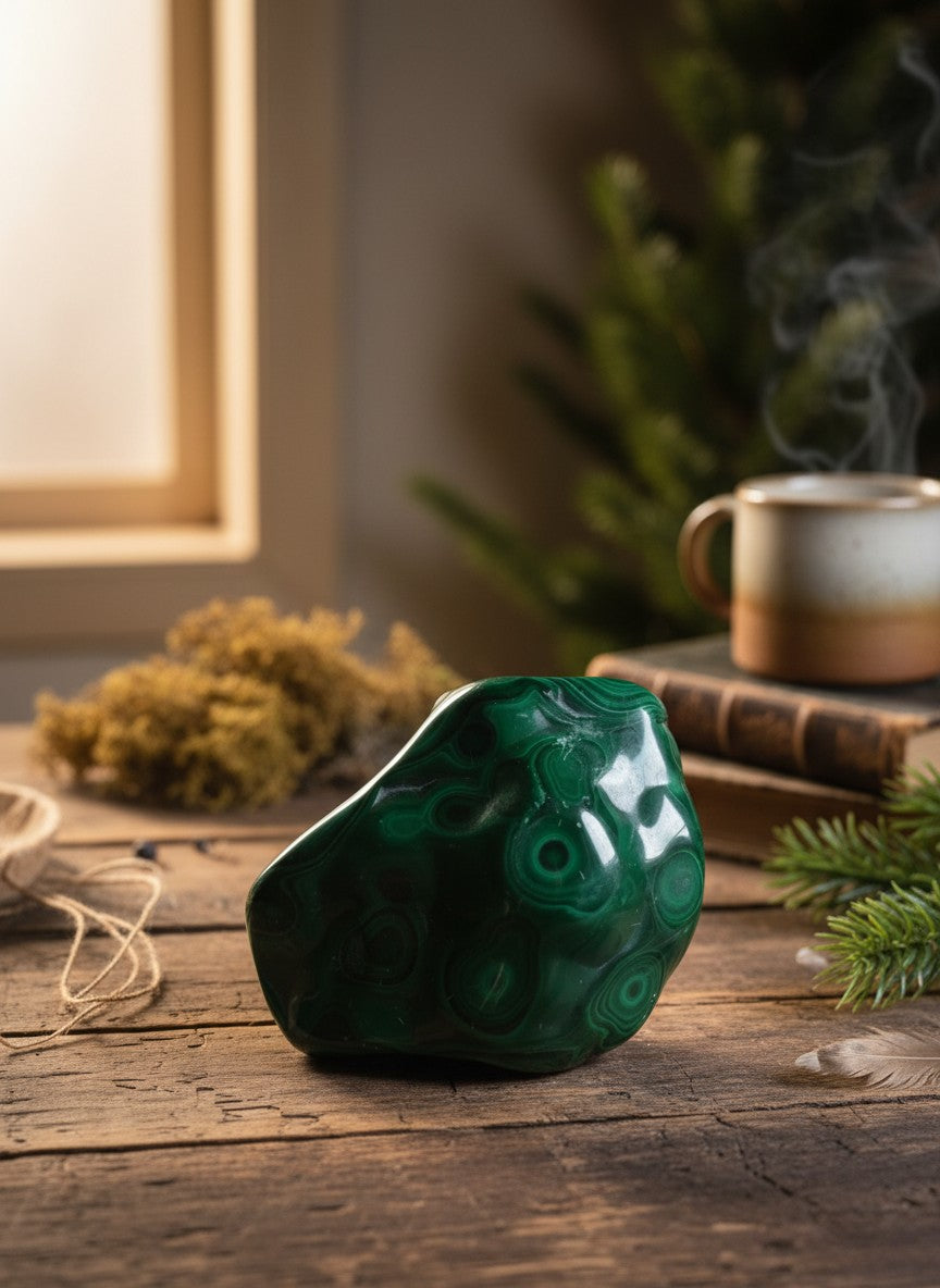 Malachite Polished Freeform