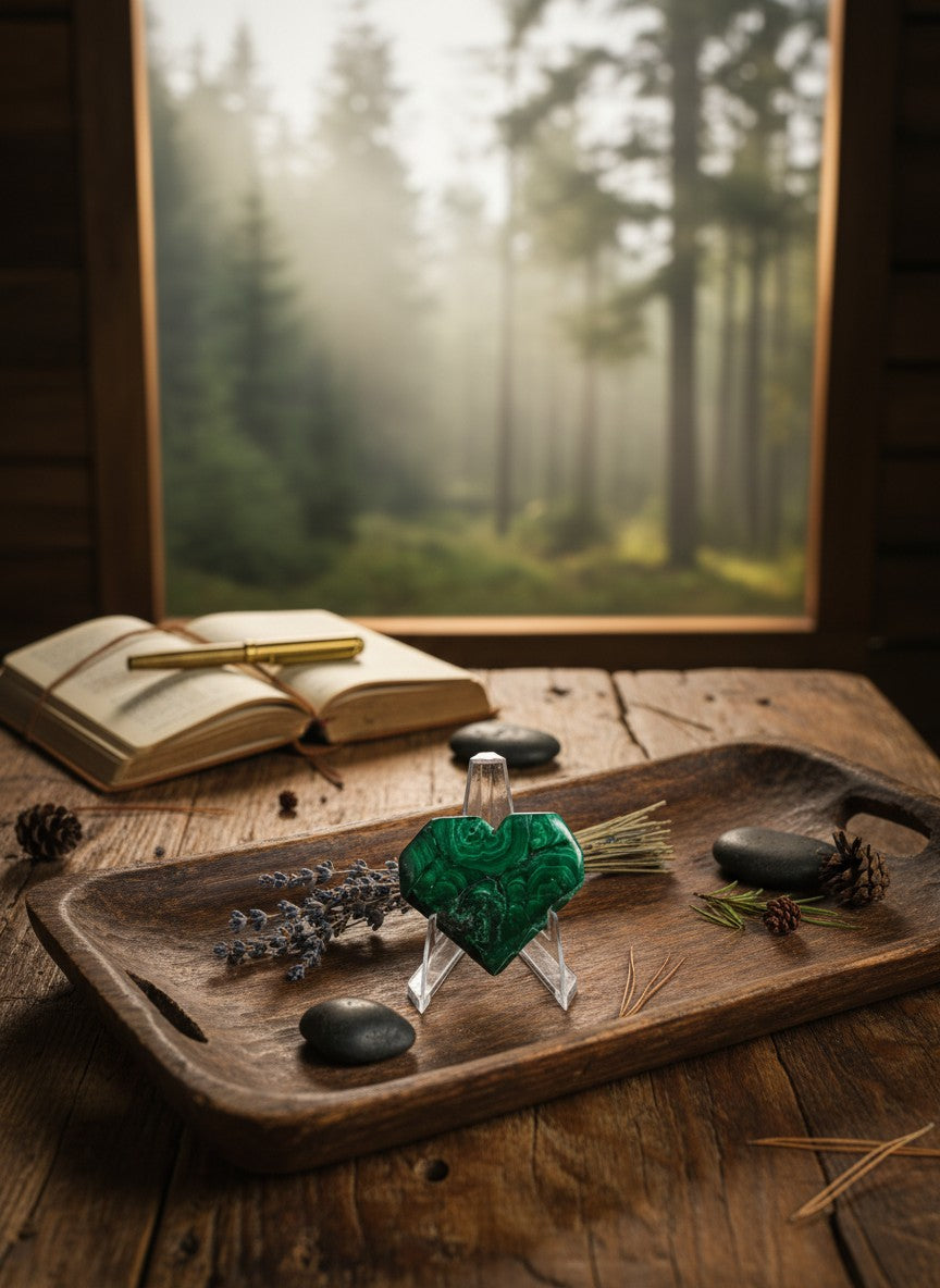 Malachite Heart