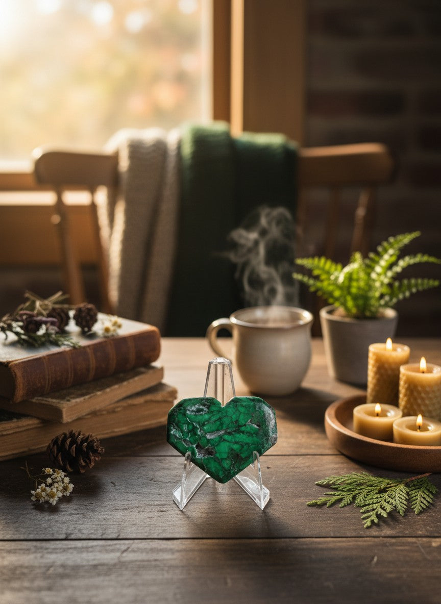 Malachite Heart