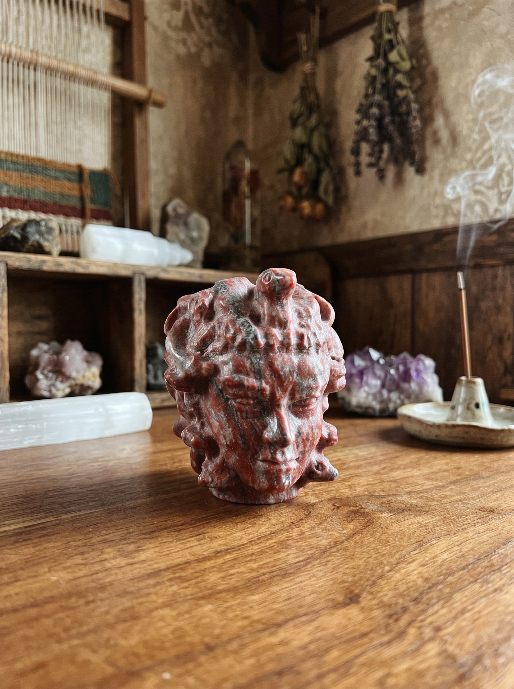 Brecciated Jasper Medusa