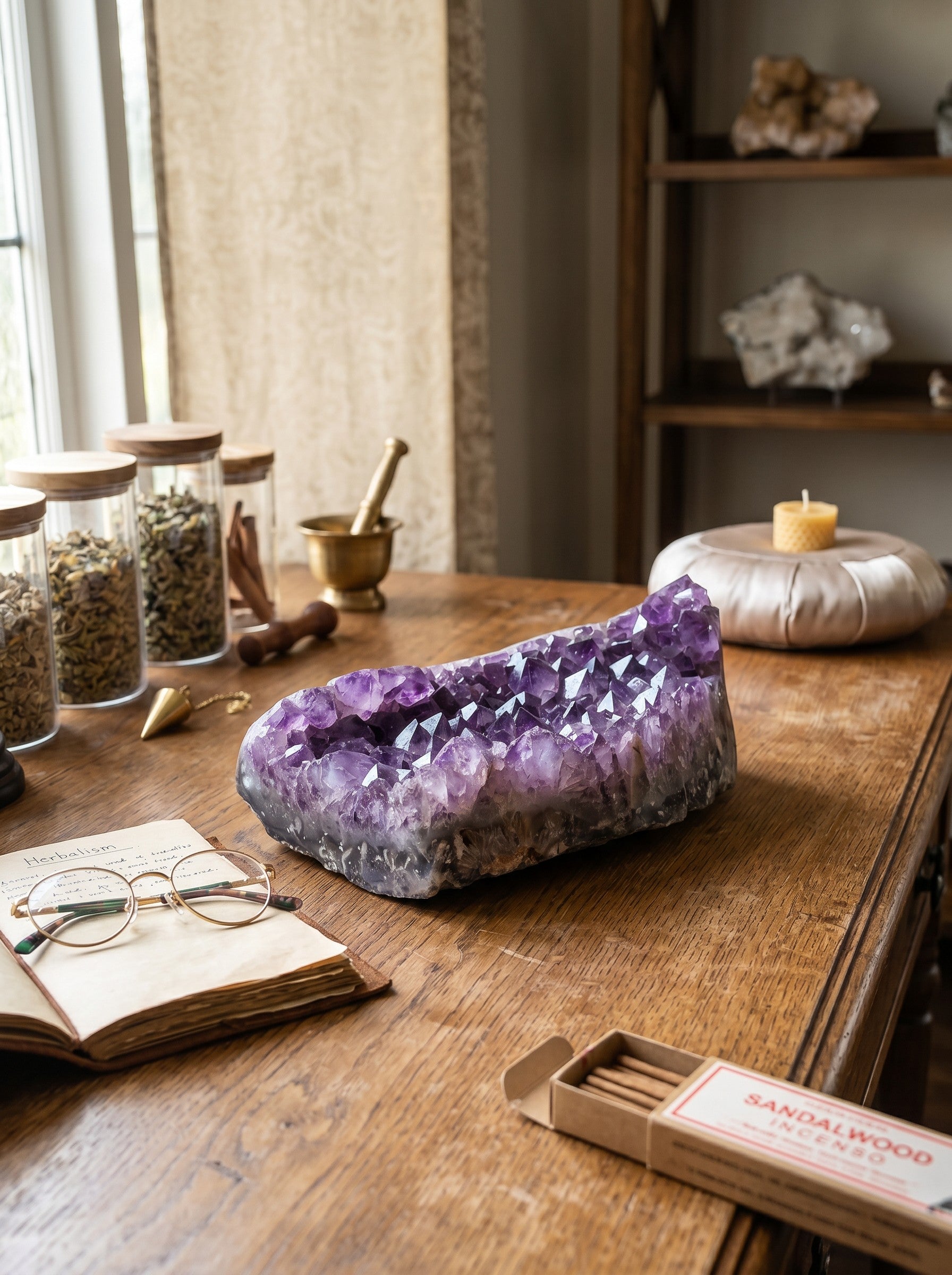 Brazilian Amethyst Cluster