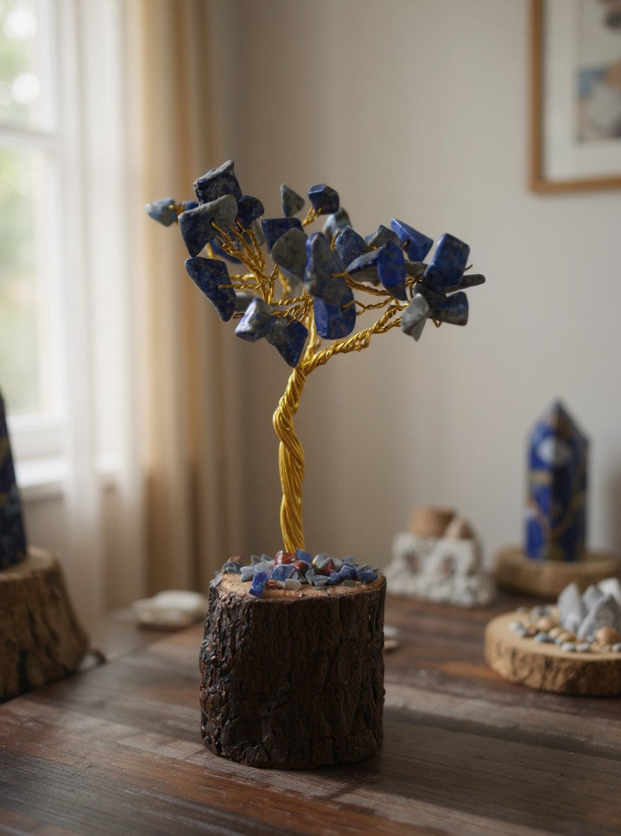 Lapis Lazuli Chip Tree
