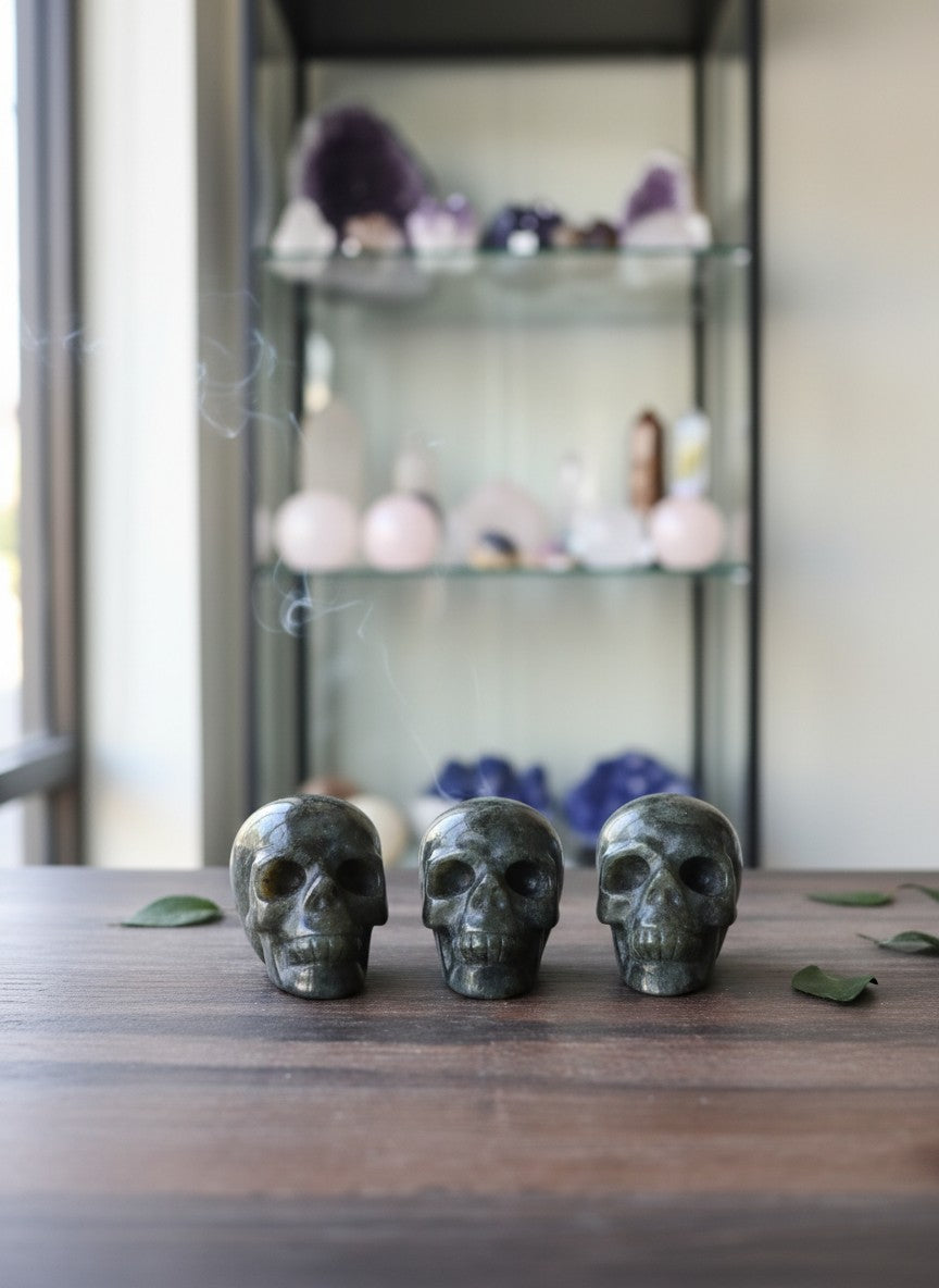 Crystal Skull Carvings