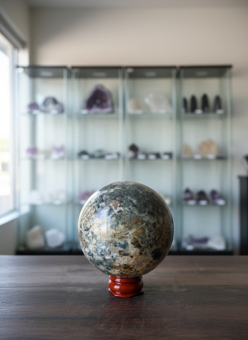 Jasper Mix Sphere