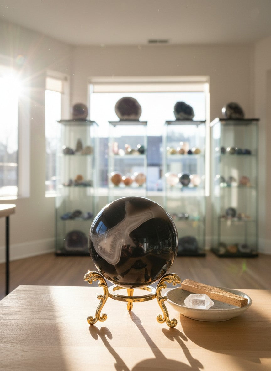 XL Agate Sphere