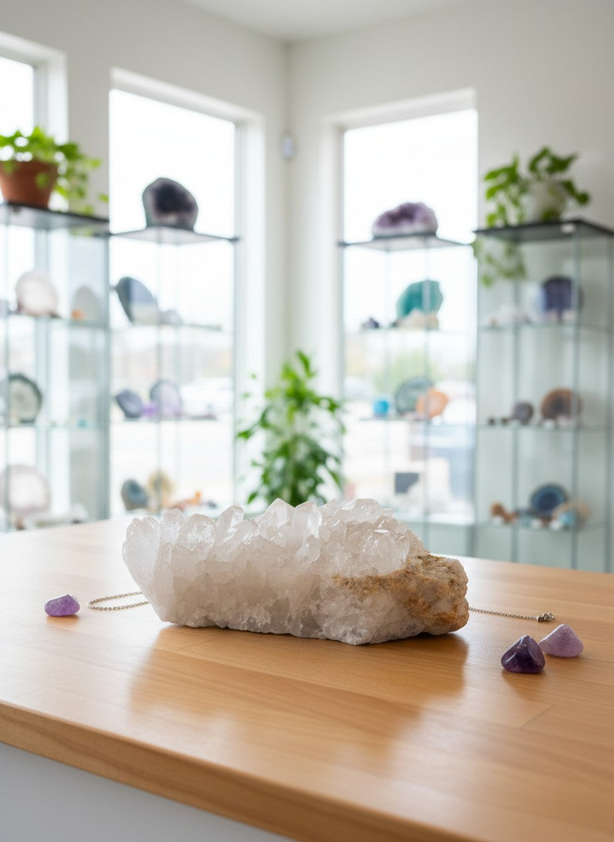 Natural Quartz Cluster
