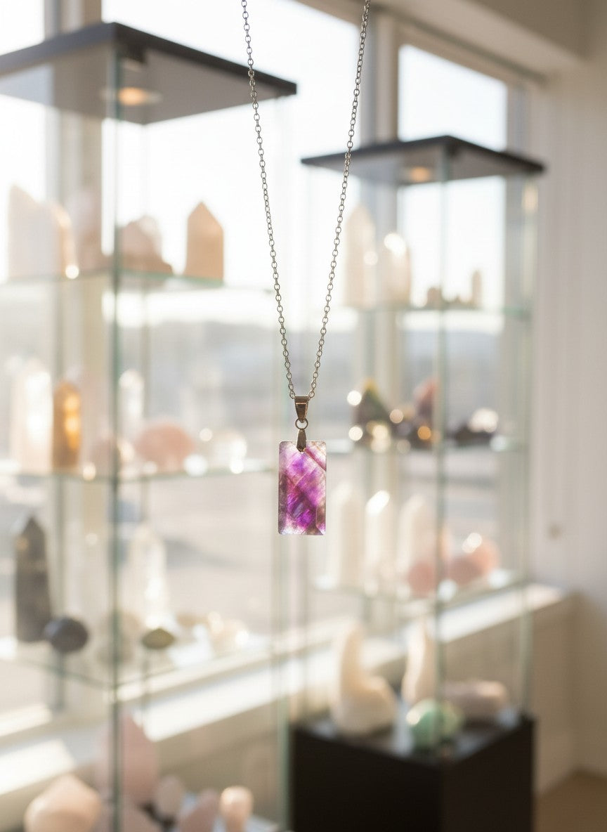 Amethyst Crystal Necklace
