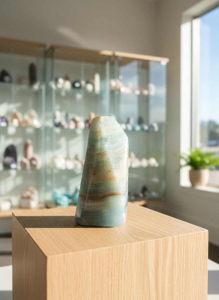 Blue Onyx Freeform