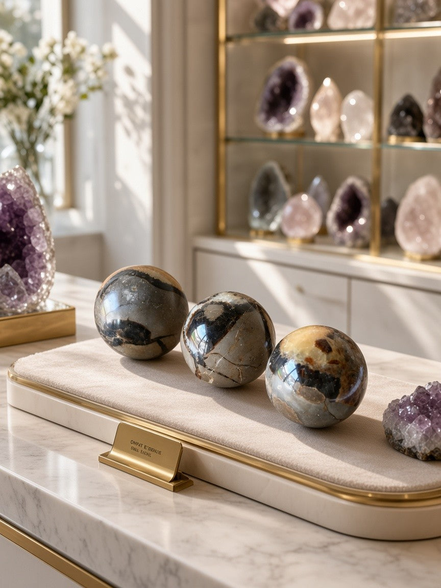 Septarian Spheres