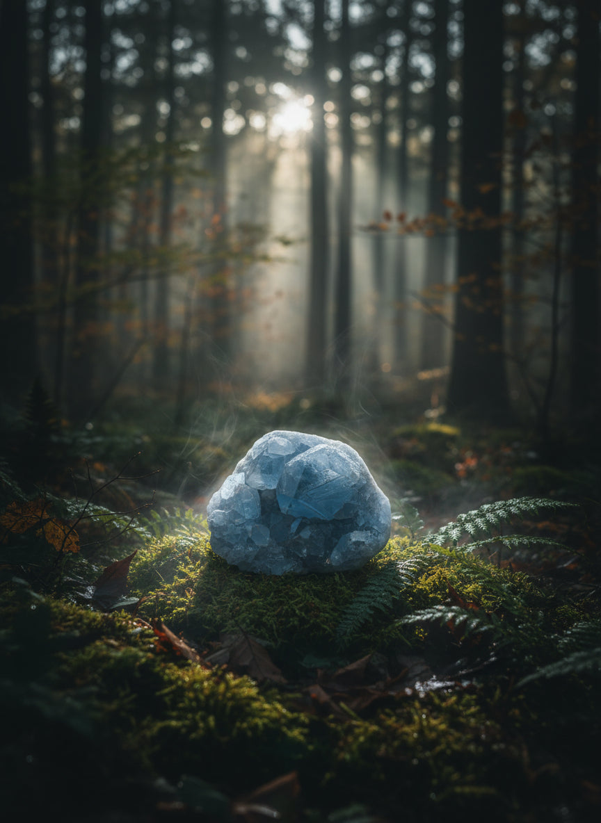 Celestite Cluster