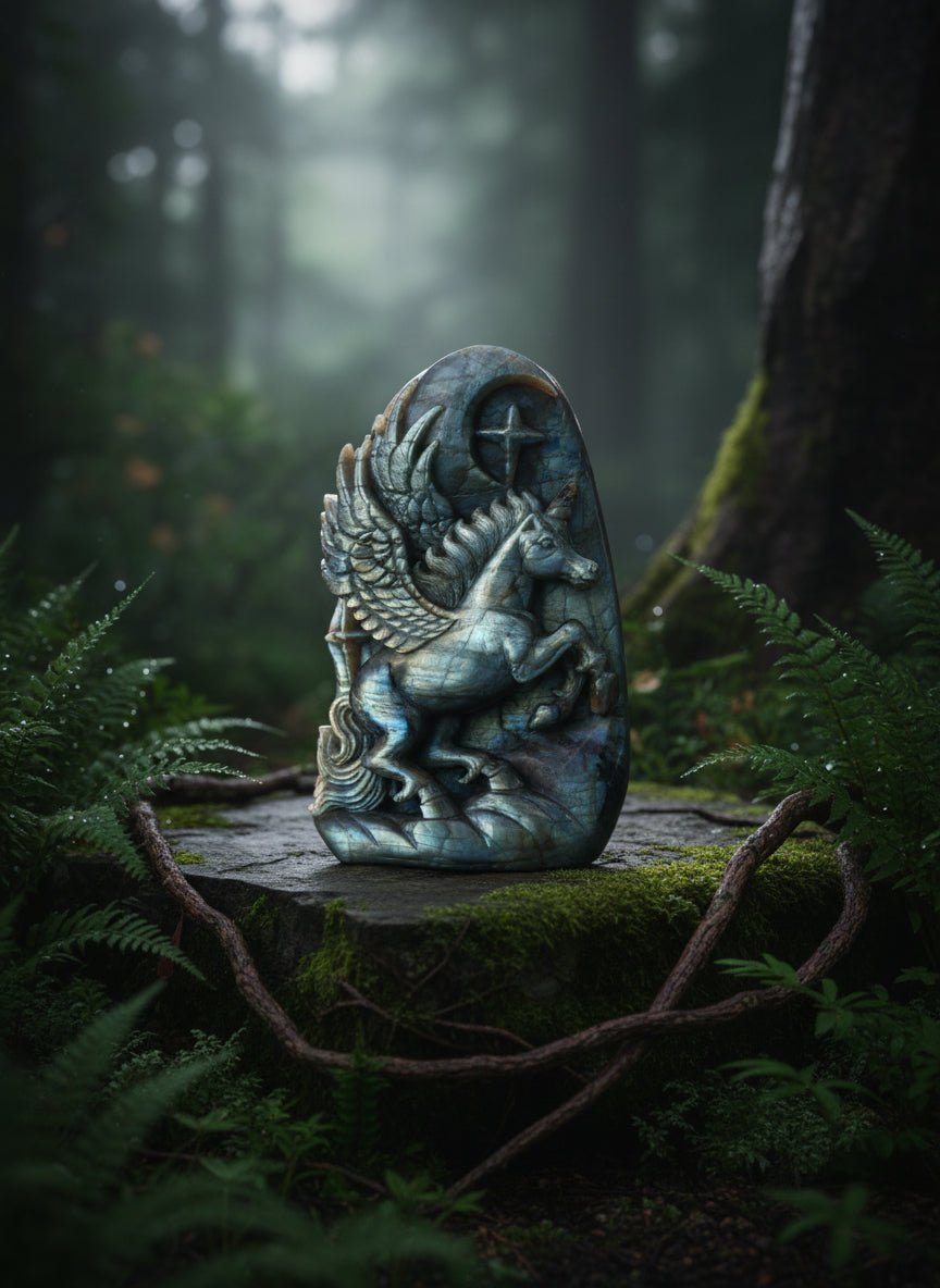 Labradorite Master Crafted Polished Pegasus