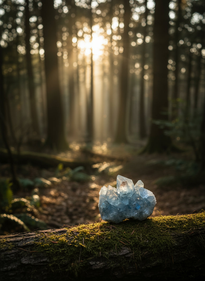 Celestite Cluster