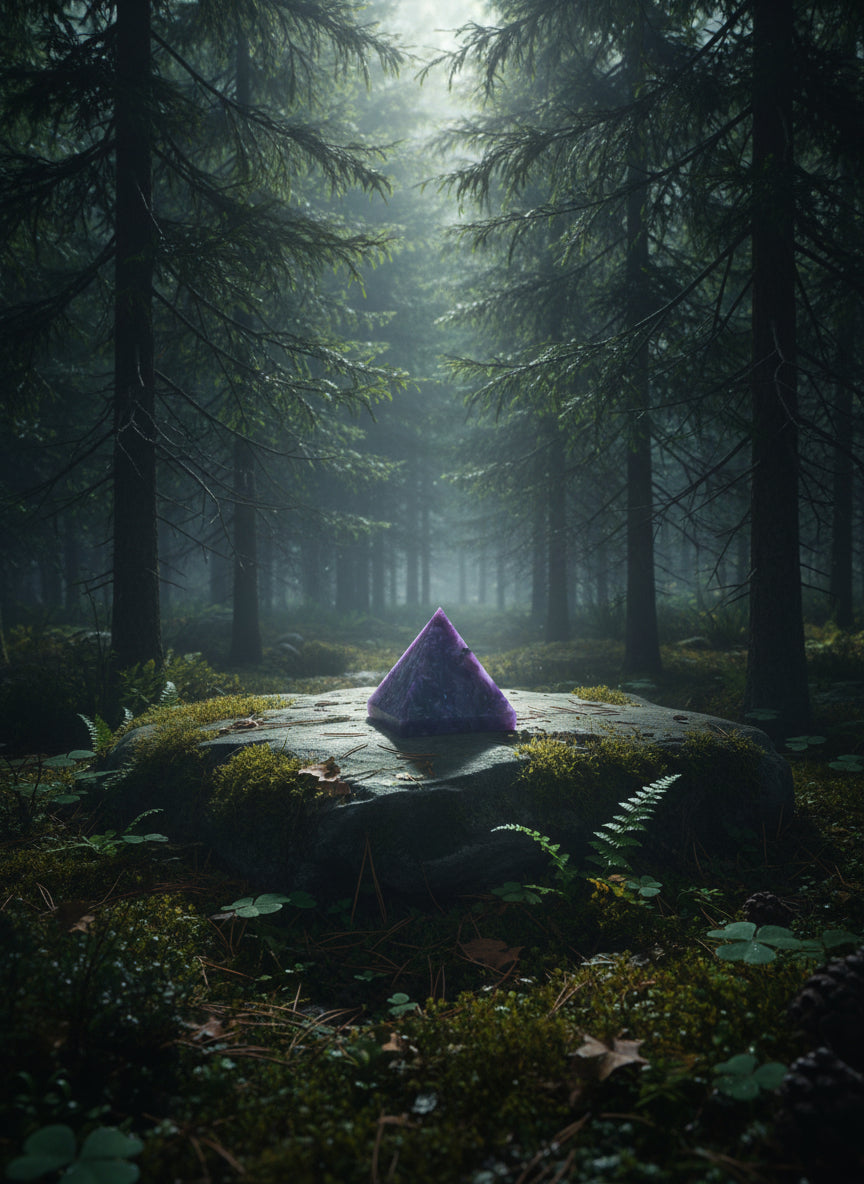 Charoite Pyramid