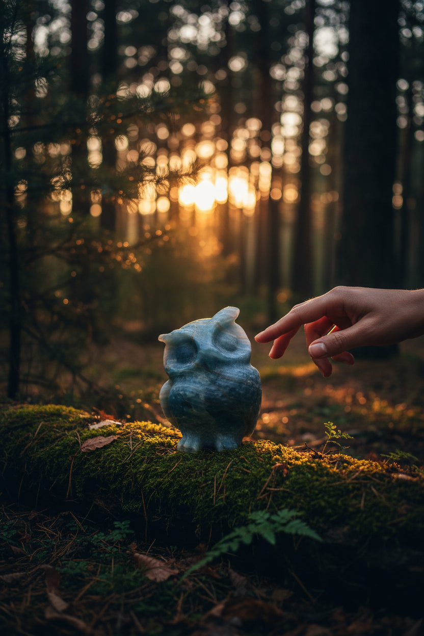 Blue Onyx Owl