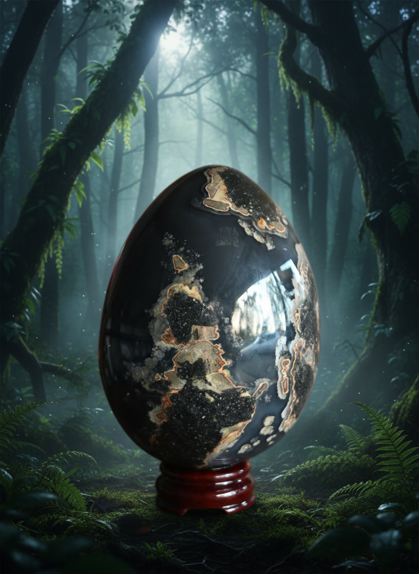 Brazilian Amethyst Geode Egg