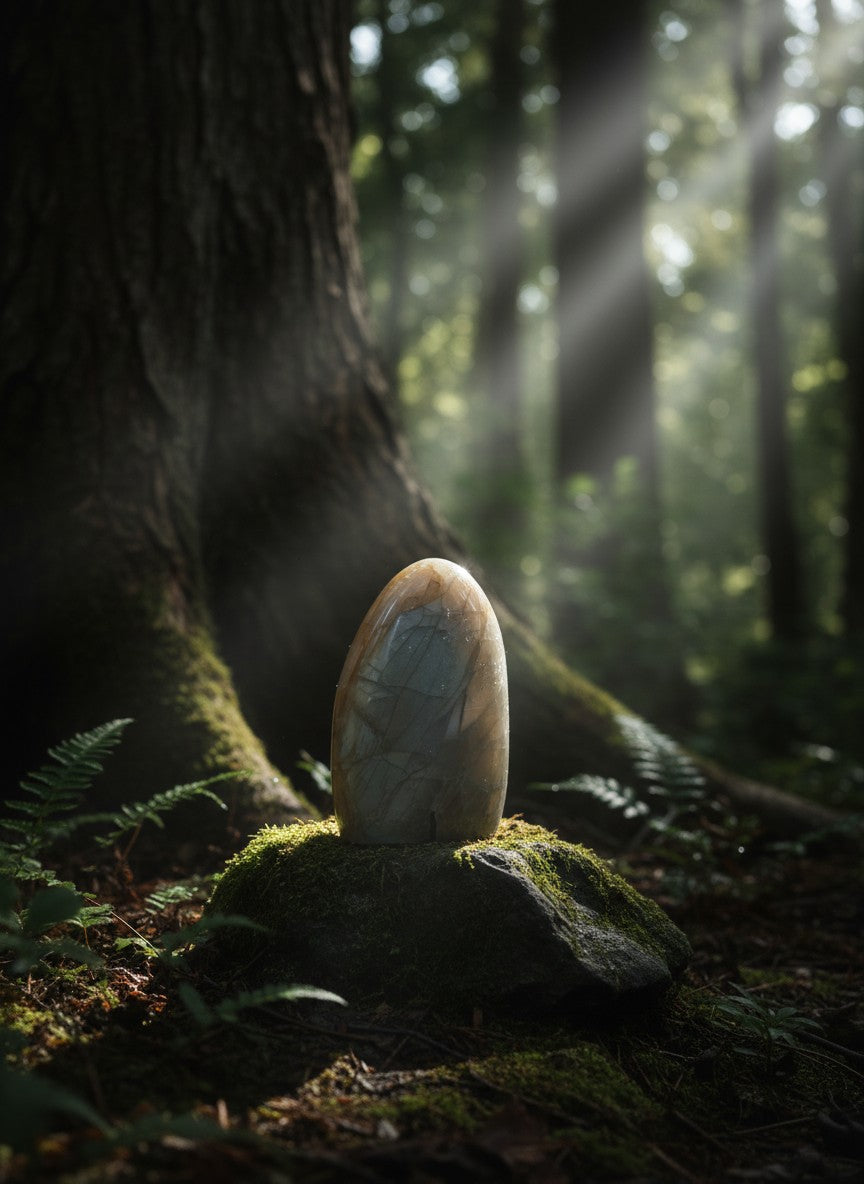 Peach Moonstone Polished Freeform