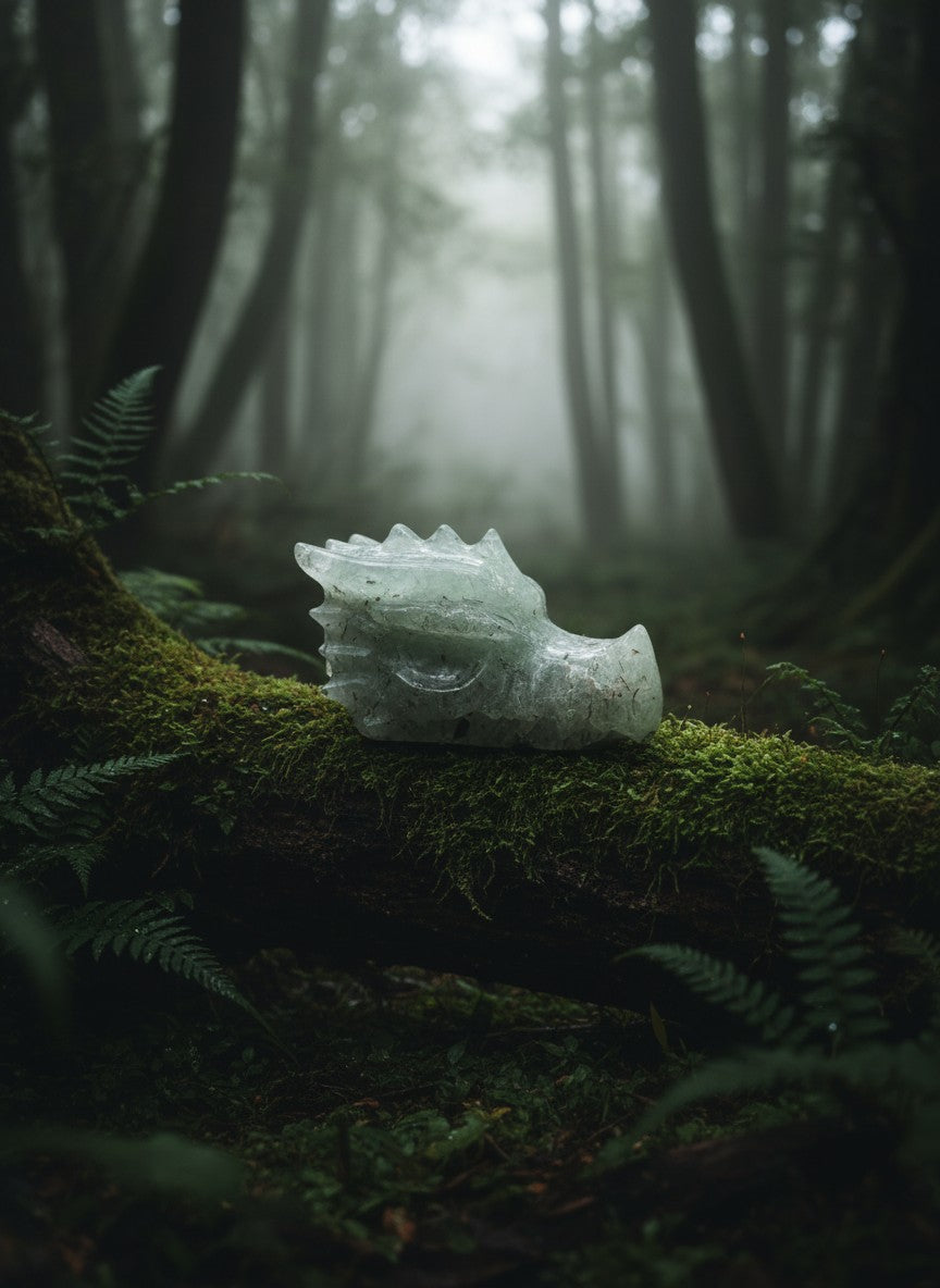 Prehnite Dragon Head