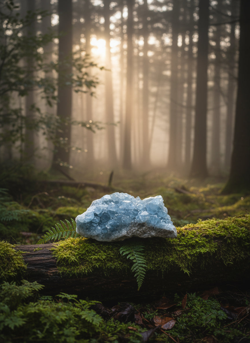 Celestite Cluster