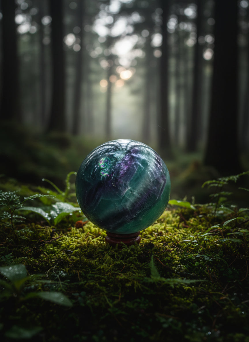 Fluorite Sphere