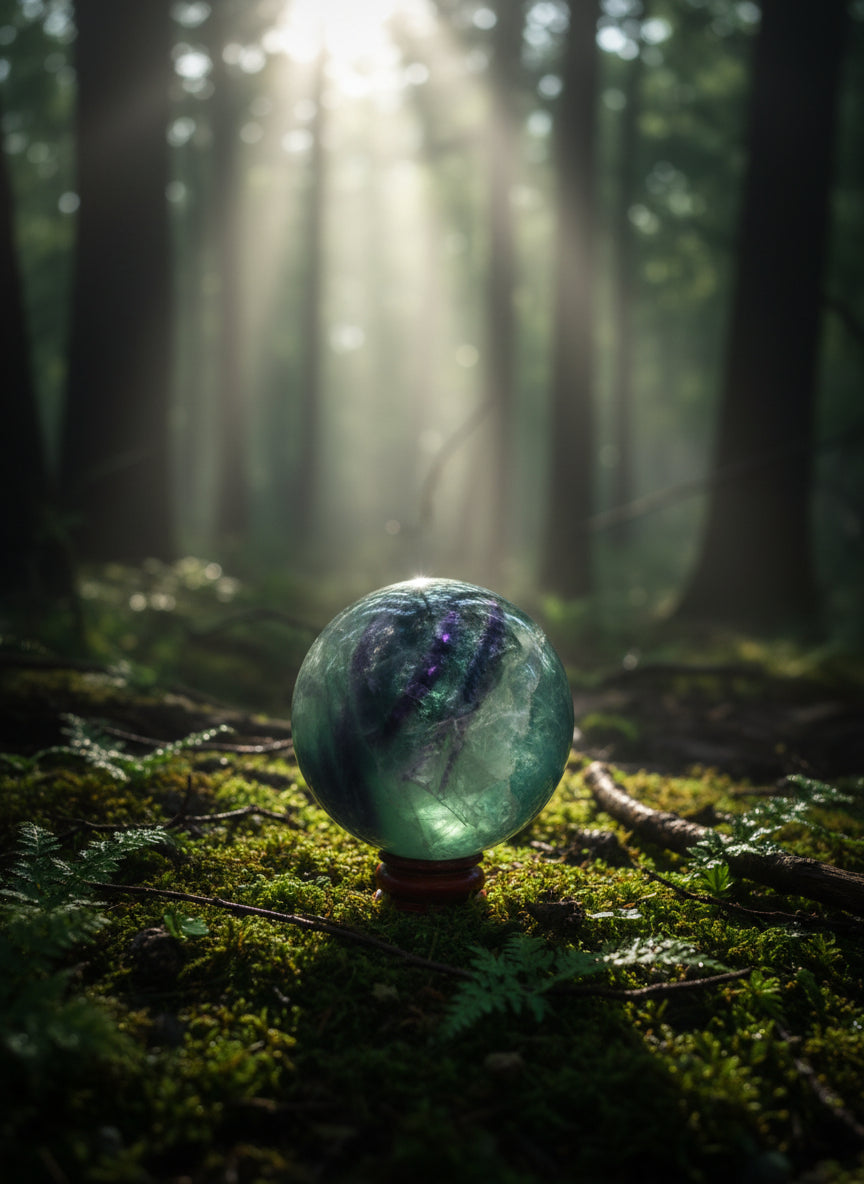 Fluorite Sphere